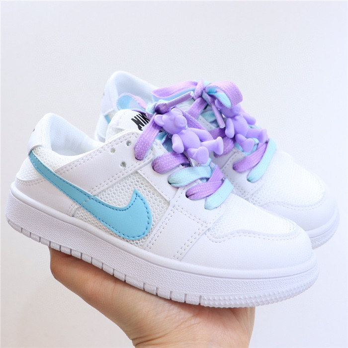 Youth Running Weapon Air Jordan 1 Low Blue/White Shoes 089 Youth Running Weapon Air Jordan 1 Low Blue/White Shoes 089